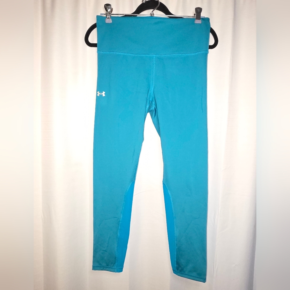 M Under Armour 7/8th Blue Leggings